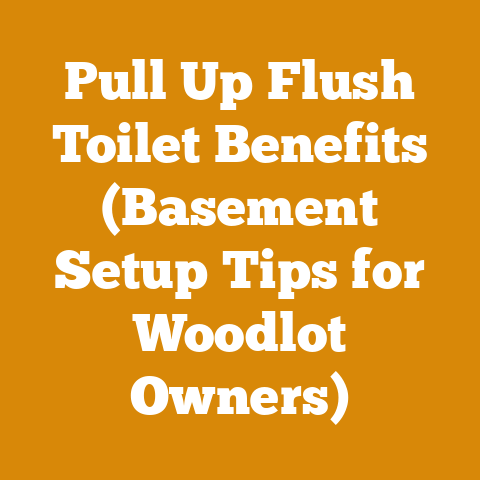 Pull Up Flush Toilet Benefits (Basement Setup Tips for Woodlot Owners)