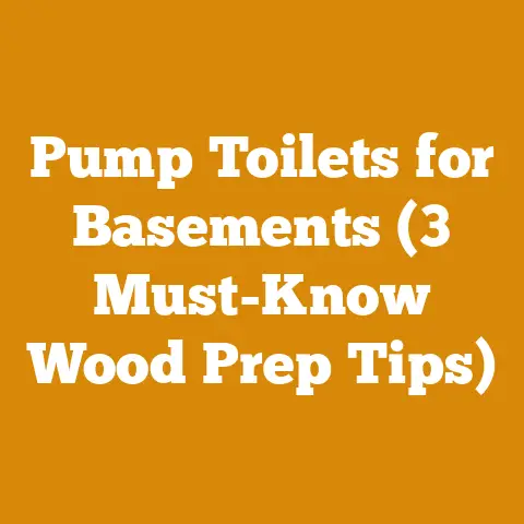 Pump Toilets for Basements (3 Must-Know Wood Prep Tips)