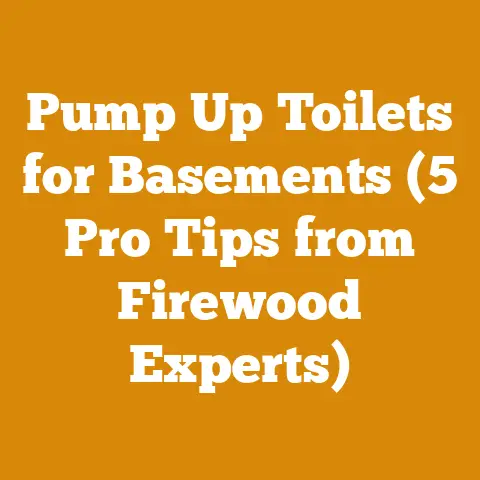 Pump Up Toilets for Basements (5 Pro Tips from Firewood Experts)