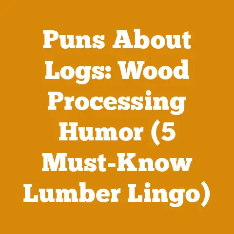 Puns About Logs: Wood Processing Humor (5 Must-Know Lumber Lingo)