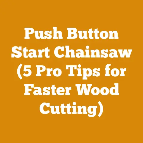 Push Button Start Chainsaw (5 Pro Tips for Faster Wood Cutting)