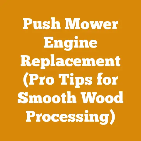 Push Mower Engine Replacement (Pro Tips for Smooth Wood Processing)