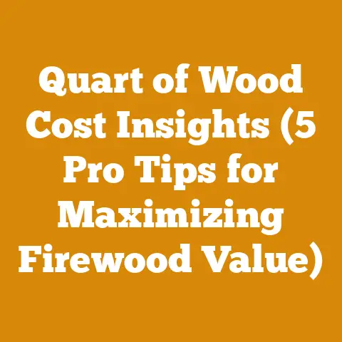 Quart of Wood Cost Insights (5 Pro Tips for Maximizing Firewood Value)