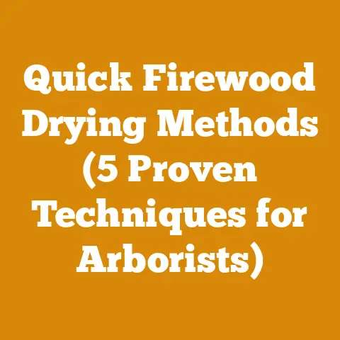 Quick Firewood Drying Methods (5 Proven Techniques for Arborists)