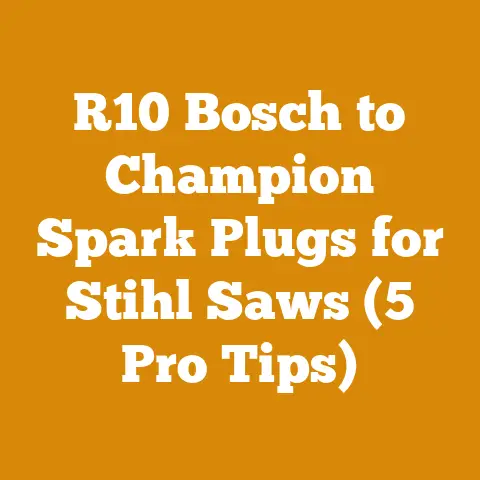 R10 Bosch to Champion Spark Plugs for Stihl Saws (5 Pro Tips)
