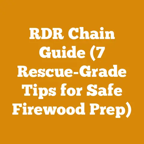 RDR Chain Guide (7 Rescue-Grade Tips for Safe Firewood Prep)