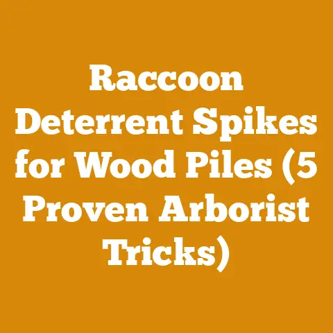 Raccoon Deterrent Spikes for Wood Piles (5 Proven Arborist Tricks)