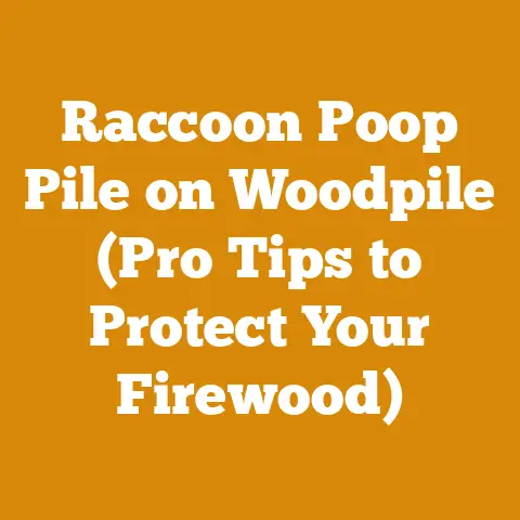Raccoon Poop Pile on Woodpile (Pro Tips to Protect Your Firewood)