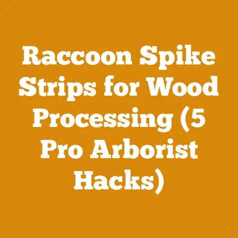 Raccoon Spike Strips for Wood Processing (5 Pro Arborist Hacks)