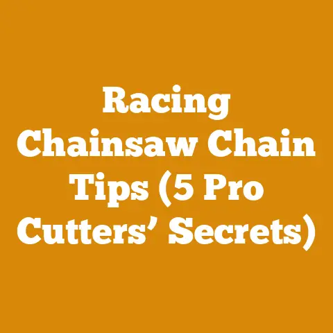 Racing Chainsaw Chain Tips (5 Pro Cutters’ Secrets)