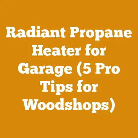 Radiant Propane Heater for Garage (5 Pro Tips for Woodshops)