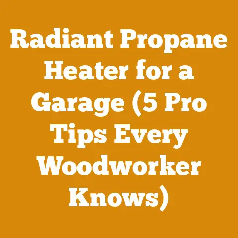 Radiant Propane Heater for a Garage (5 Pro Tips Every Woodworker Knows)