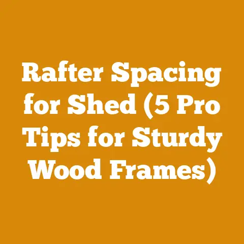 Rafter Spacing for Shed (5 Pro Tips for Sturdy Wood Frames)