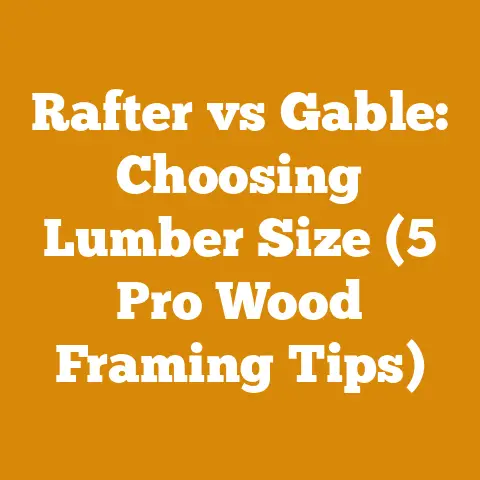 Rafter vs Gable: Choosing Lumber Size (5 Pro Wood Framing Tips)