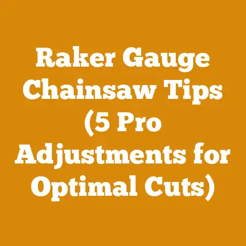 Raker Gauge Chainsaw Tips (5 Pro Adjustments for Optimal Cuts)