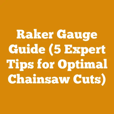 Raker Gauge Guide (5 Expert Tips for Optimal Chainsaw Cuts)