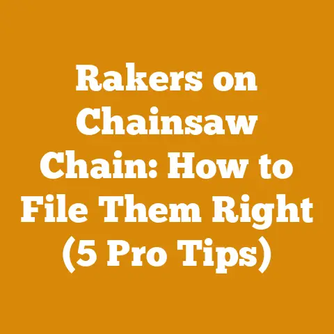 Rakers on Chainsaw Chain: How to File Them Right (5 Pro Tips)