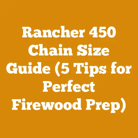Rancher 450 Chain Size Guide (5 Tips for Perfect Firewood Prep)