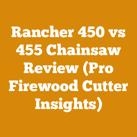 Rancher 450 vs 455 Chainsaw Review (Pro Firewood Cutter Insights)