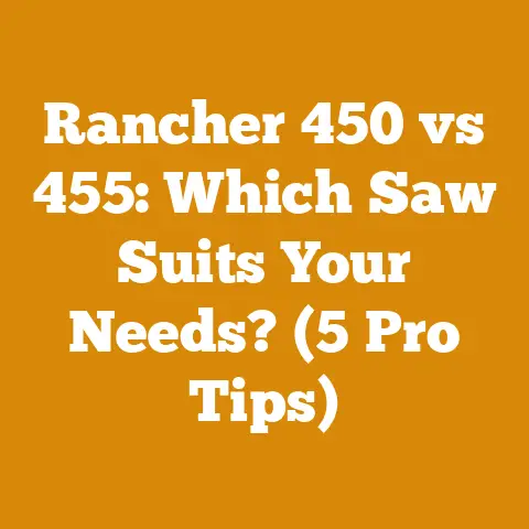 Rancher 450 vs 455: Which Saw Suits Your Needs? (5 Pro Tips)