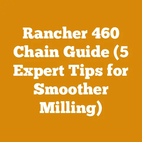 Rancher 460 Chain Guide (5 Expert Tips for Smoother Milling)