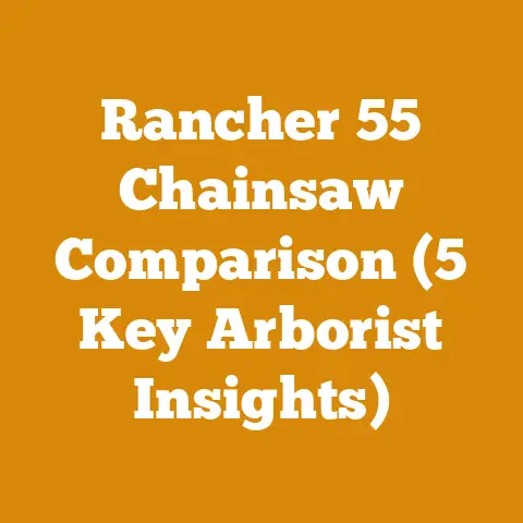 Rancher 55 Chainsaw Comparison (5 Key Arborist Insights)