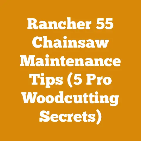 Rancher 55 Chainsaw Maintenance Tips (5 Pro Woodcutting Secrets)