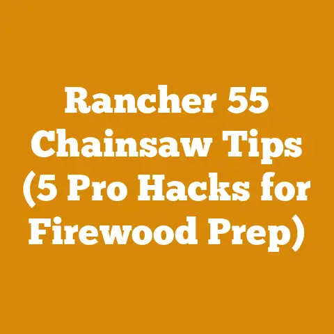 Rancher 55 Chainsaw Tips (5 Pro Hacks for Firewood Prep)