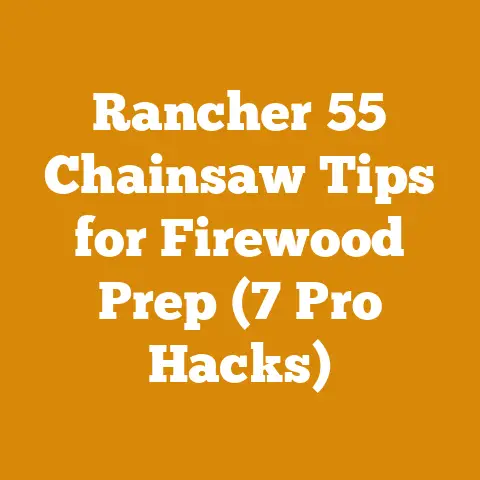 Rancher 55 Chainsaw Tips for Firewood Prep (7 Pro Hacks)