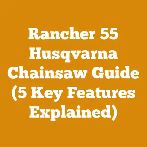 Rancher 55 Husqvarna Chainsaw Guide (5 Key Features Explained)