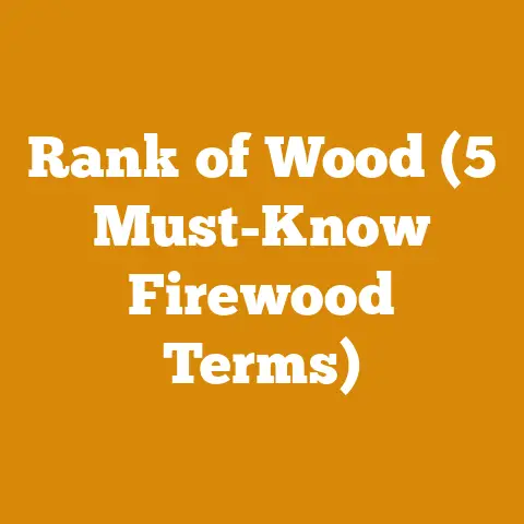 Rank of Wood (5 Must-Know Firewood Terms)