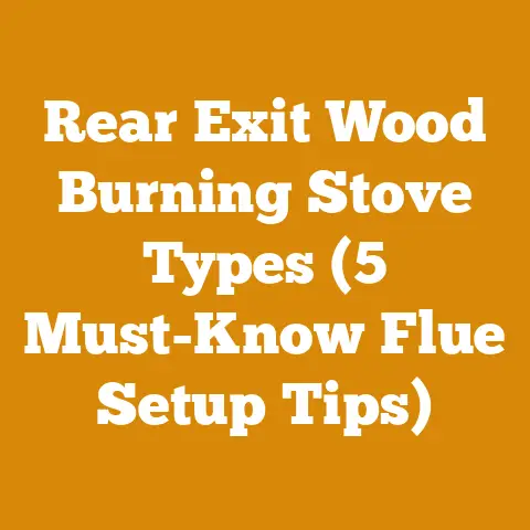 Rear Exit Wood Burning Stove Types (5 Must-Know Flue Setup Tips)