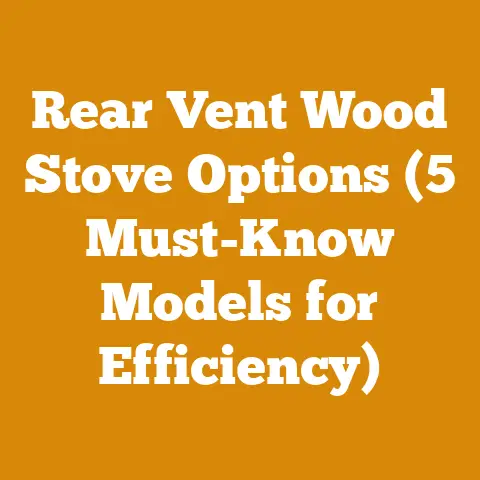 Rear Vent Wood Stove Options (5 Must-Know Models for Efficiency)