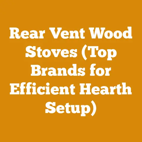 Rear Vent Wood Stoves (Top Brands for Efficient Hearth Setup)
