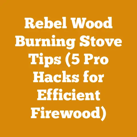 Rebel Wood Burning Stove Tips (5 Pro Hacks for Efficient Firewood)