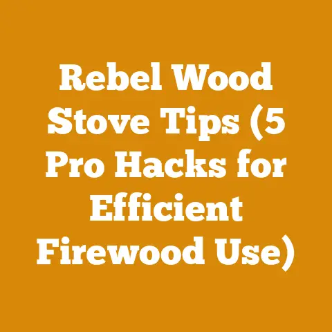 Rebel Wood Stove Tips (5 Pro Hacks for Efficient Firewood Use)