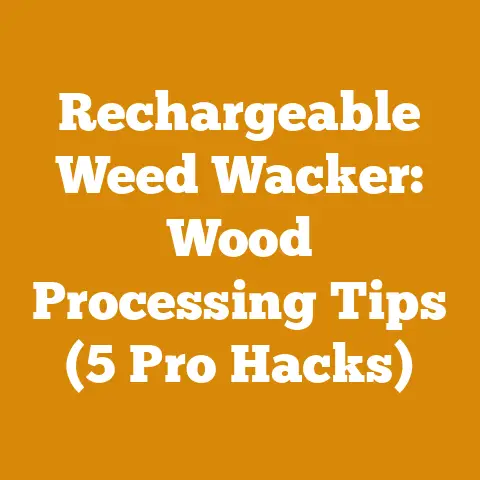 Rechargeable Weed Wacker: Wood Processing Tips (5 Pro Hacks)