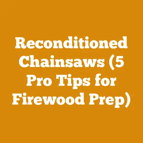 Reconditioned Chainsaws (5 Pro Tips for Firewood Prep)