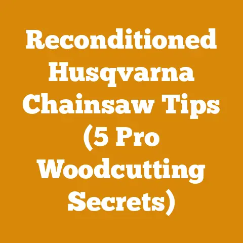 Reconditioned Husqvarna Chainsaw Tips (5 Pro Woodcutting Secrets)