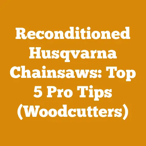 Reconditioned Husqvarna Chainsaws: Top 5 Pro Tips (Woodcutters)