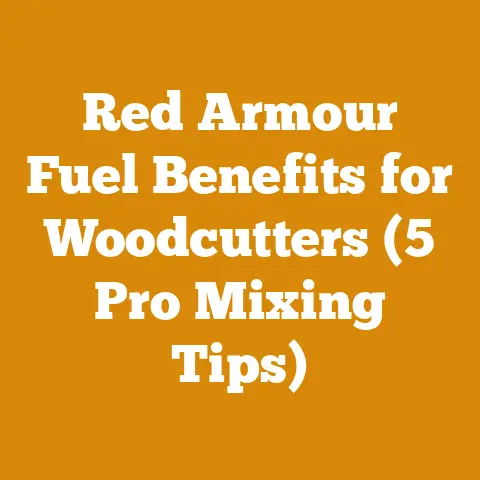 Red Armour Fuel Benefits for Woodcutters (5 Pro Mixing Tips)