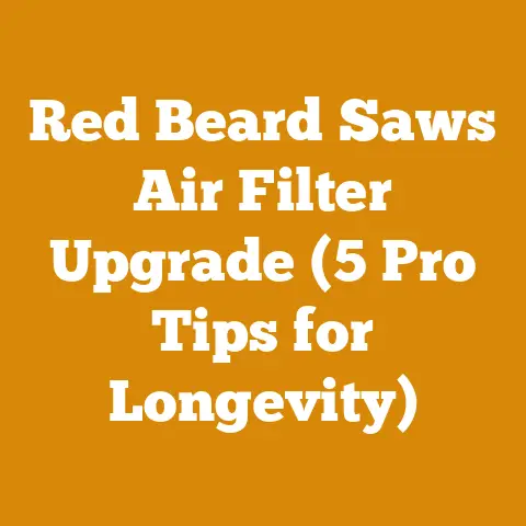Red Beard Saws Air Filter Upgrade (5 Pro Tips for Longevity)
