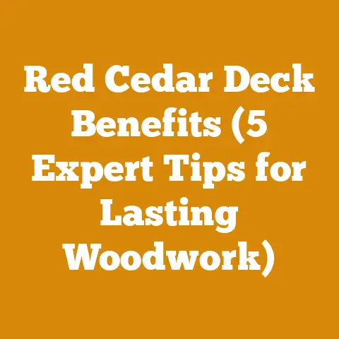 Red Cedar Deck Benefits (5 Expert Tips for Lasting Woodwork)