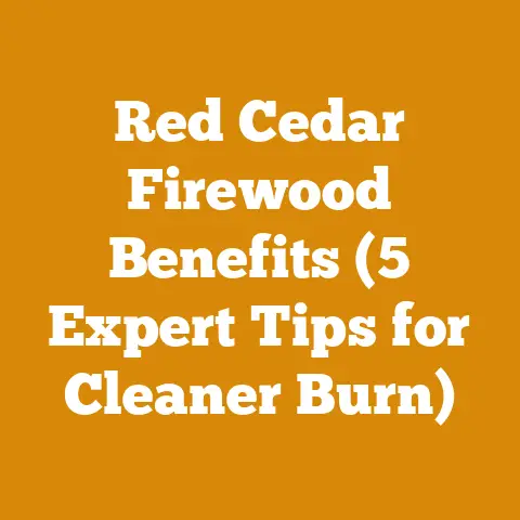 Red Cedar Firewood Benefits (5 Expert Tips for Cleaner Burn)