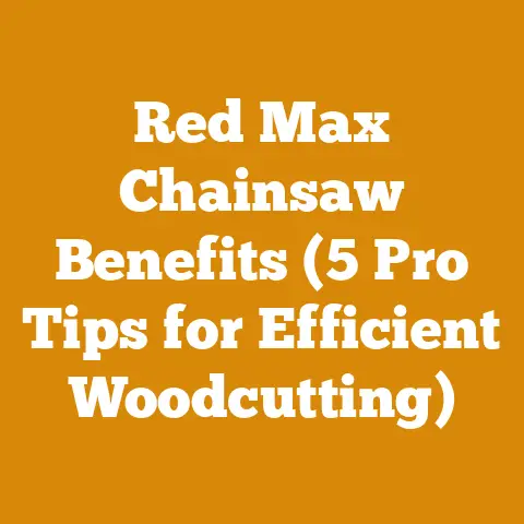 Red Max Chainsaw Benefits (5 Pro Tips for Efficient Woodcutting)