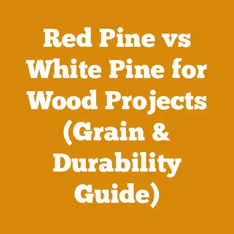Red Pine vs White Pine for Wood Projects (Grain & Durability Guide)