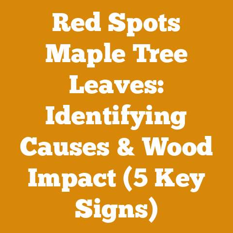 Red Spots Maple Tree Leaves: Identifying Causes & Wood Impact (5 Key Signs)
