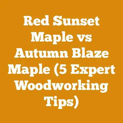 Red Sunset Maple vs Autumn Blaze Maple (5 Expert Woodworking Tips)
