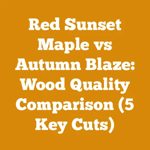 Red Sunset Maple vs Autumn Blaze: Wood Quality Comparison (5 Key Cuts)
