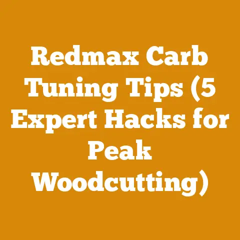 Redmax Carb Tuning Tips (5 Expert Hacks for Peak Woodcutting)
